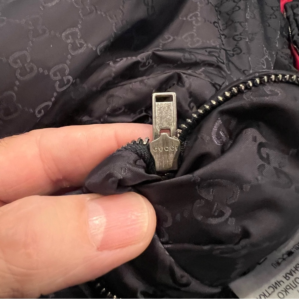 Authentic Gucci Reversible Lightweight Bomber Men… - image 7